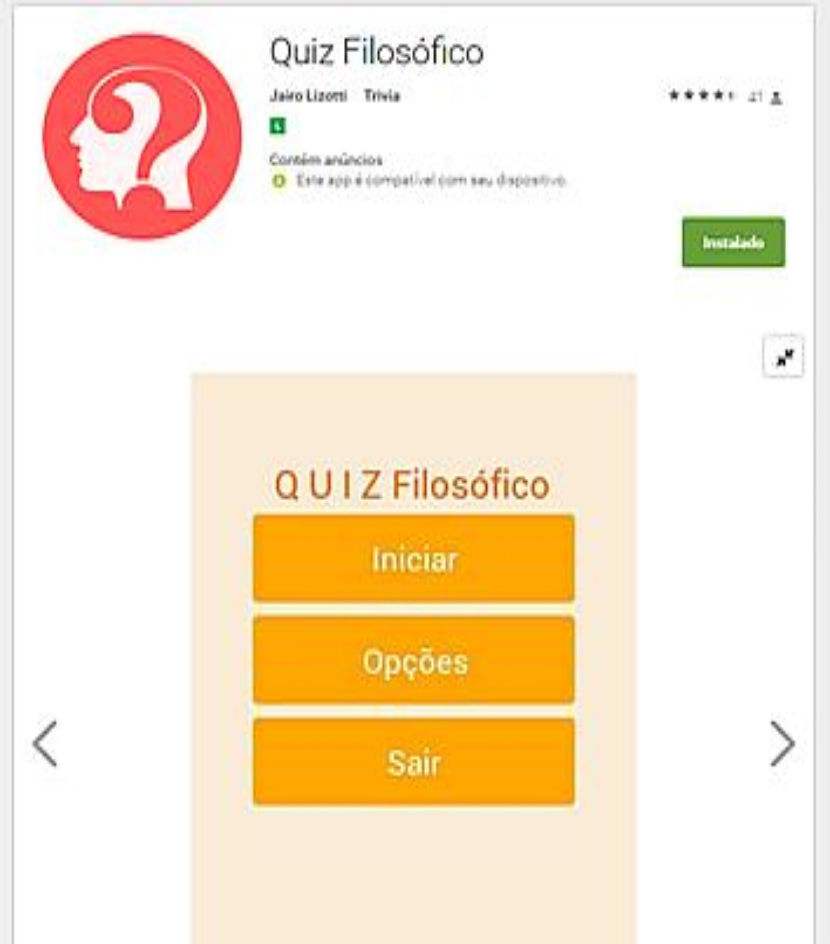App Quiz – Desafio Responder – Gratuito – Aplicativos Educativos