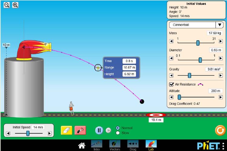 AS CONTRIBUIÇÕES DAS SIMULAÇÕES FORCES AND MOTION basics html5 e