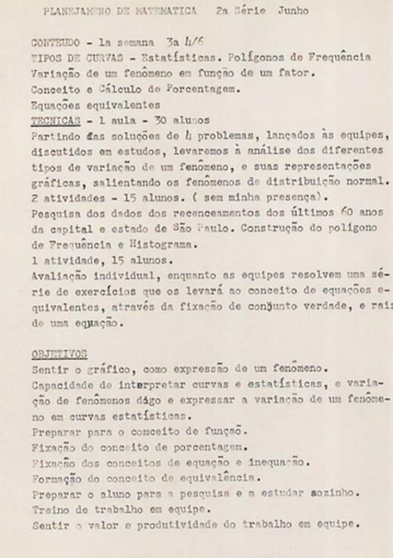 REPRESENTAÇÕES SOBRE O PROCESSO DE ENSINO  - PUC-SP