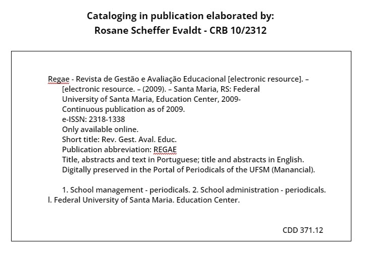 catalog sheet